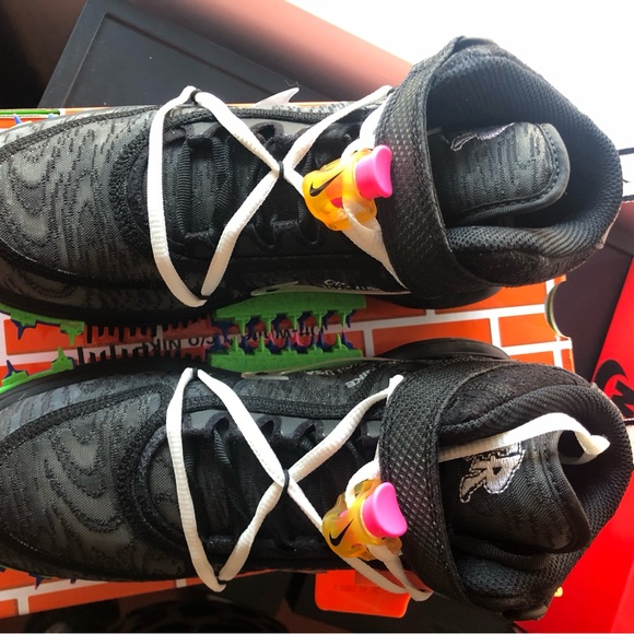 Off-White x Nike Air Force 1 Mid in Black - Size 6.5 M - Picture 3 of 6